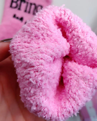 1Pair Funny Letter Print Crew Socks