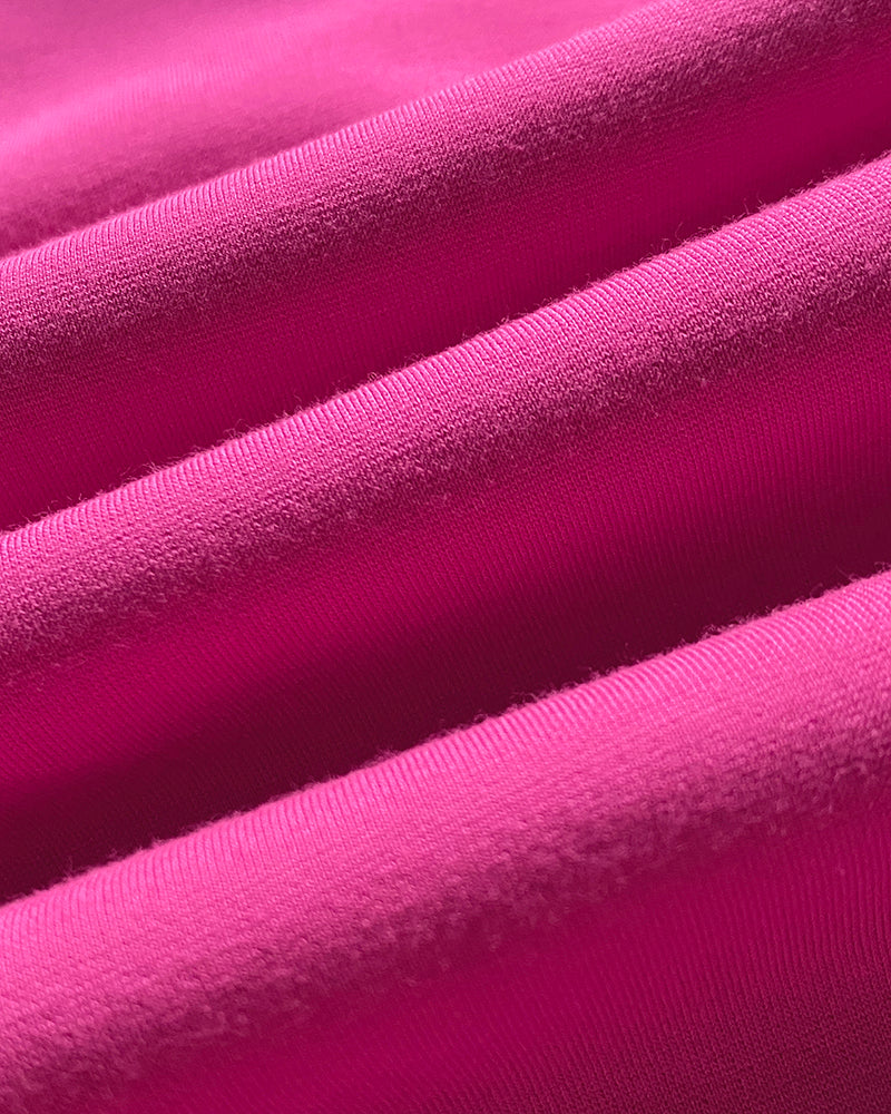 Pearls Decor Lantern Sleeve Slit Evening Dress Zipper Back Slim Fit Party Dress