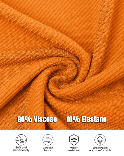 O-Neck Sleeveless Basic Slim Fit Skinny Tank Casual Top(Without Pads)