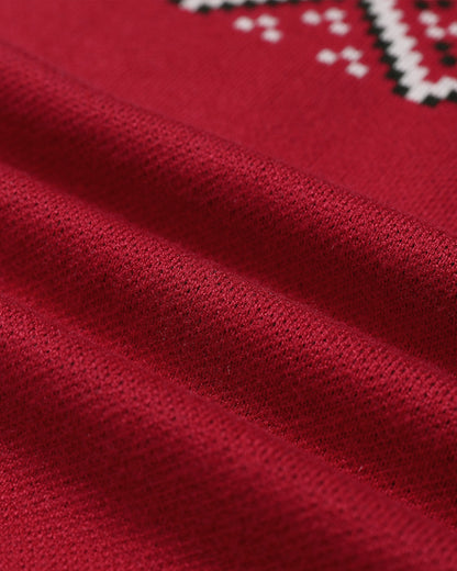 Christmas Aztec Geometric Pattern Knit Sweater