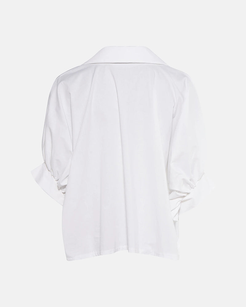 Vintage Palace Style Turn-down Collar Batwing Sleeve Golden Floral Button Front Blouse Casual Knot Front Loose Fit Top