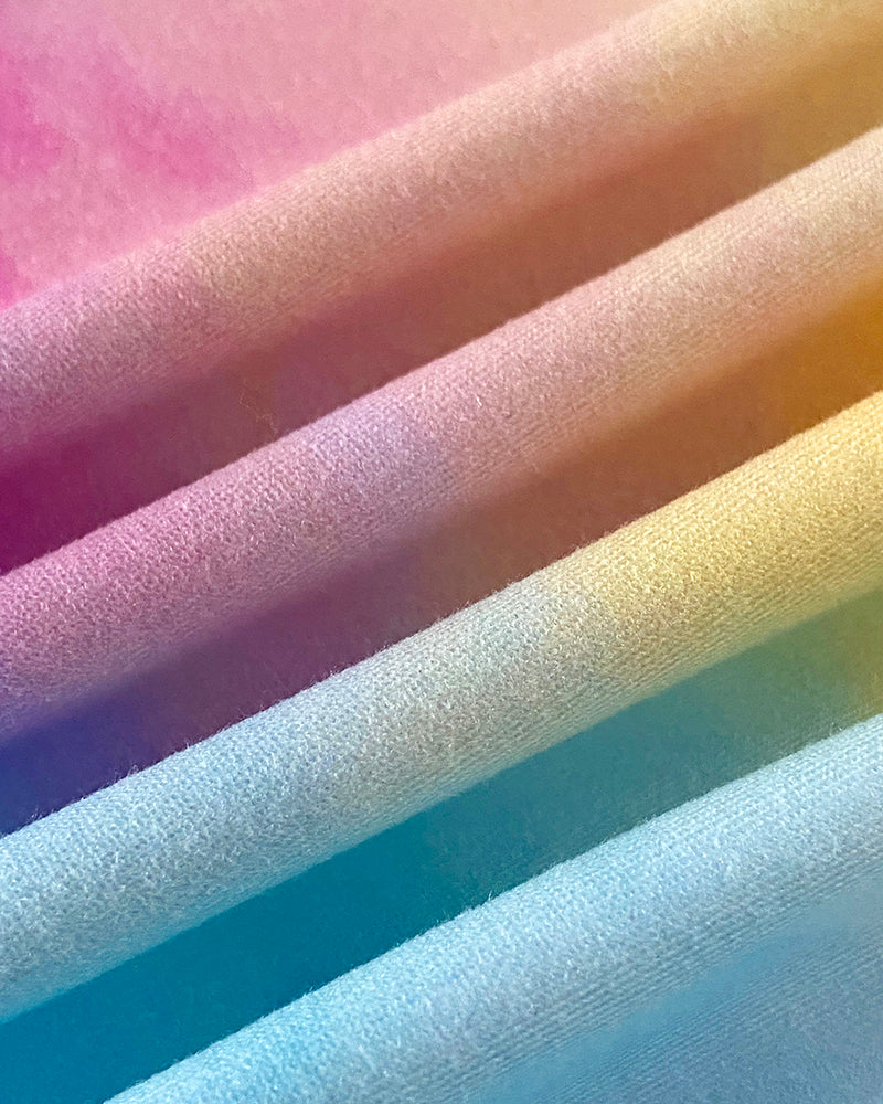 2 Pieces Outfit Tie Dye Print Short Sleeve Top and Elastic Waist Loose Fit Pants Set Casual Pajamas Set