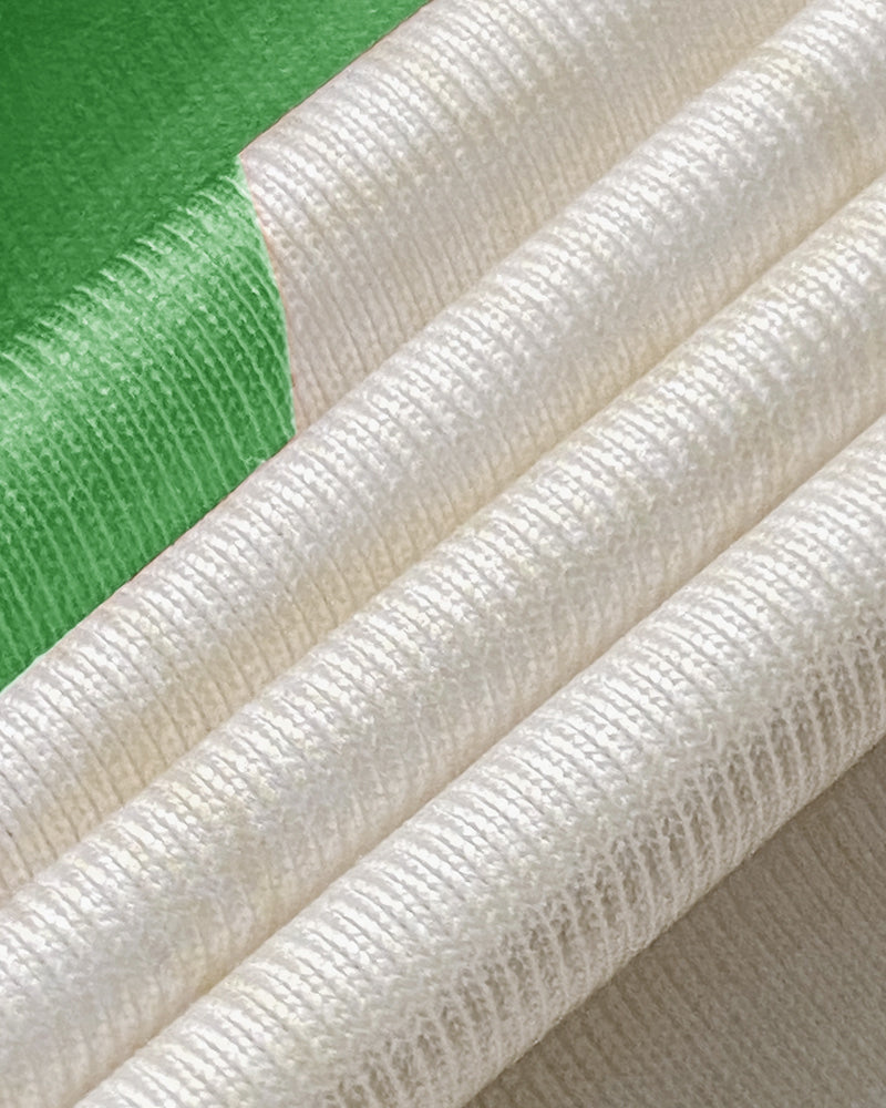 Geometric Print Square Neck Thick Strap Vacation Dress Casual Slim Fit Slit Maxi Dress