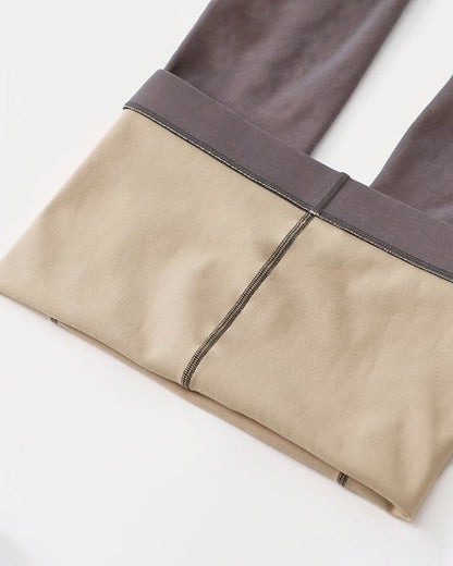 High Waist Translucent Tights Rip-Stop Pantyhose Sheer Stockings for Reinforced Toes