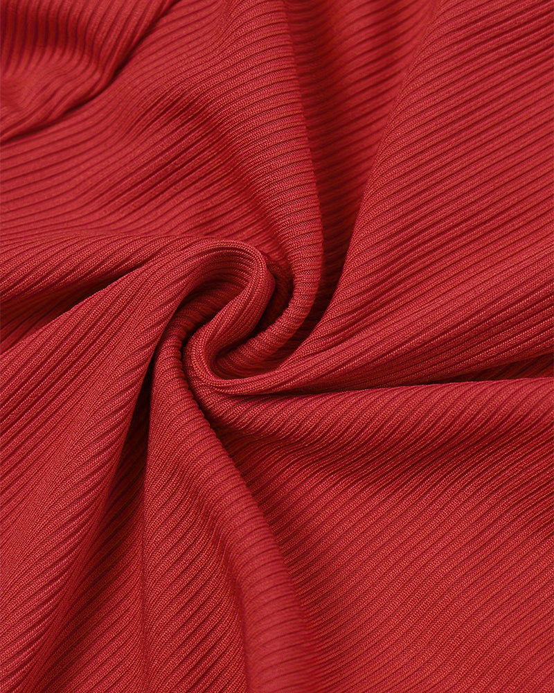 Plunge Long Sleeve Bowknot Decor Functional Onesie