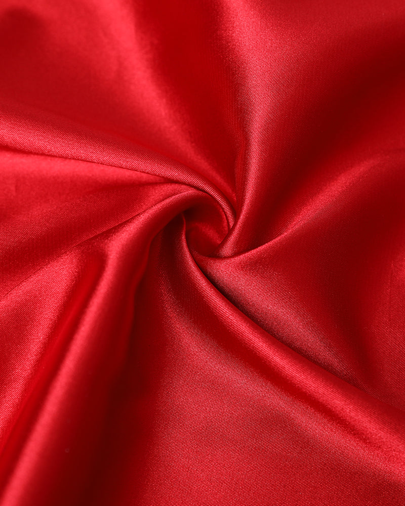 Contrast Lace Crisscross Babydoll Without Thong