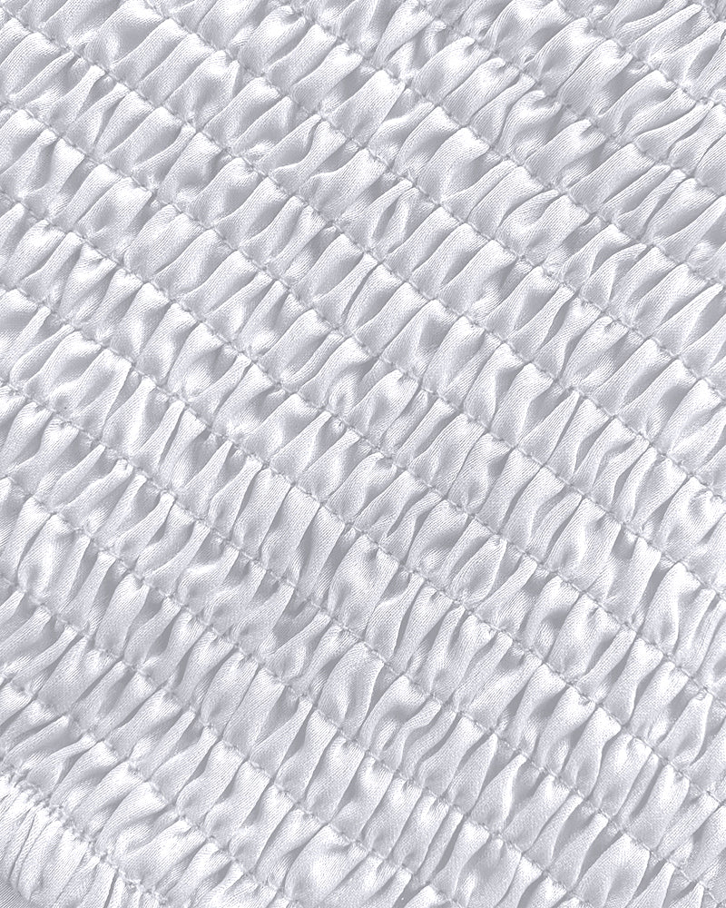 2 Pieces Outfit Weaving Textured Spaghetti Strap Crop Top and Casual Wide Leg Pants Set