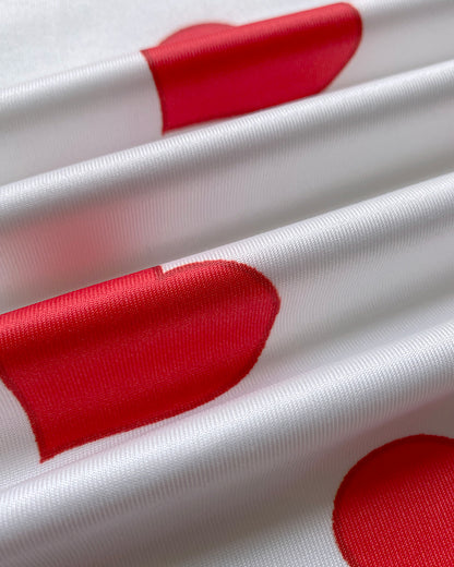 Love Heart Drawstring Pajamas Set