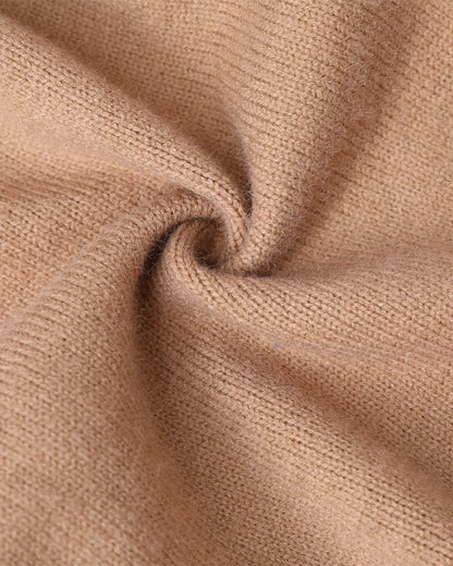 Letter Heart Pattern Long Cardigans Knitted Open Front Oversized Hooded Outerwear Sweater Coat