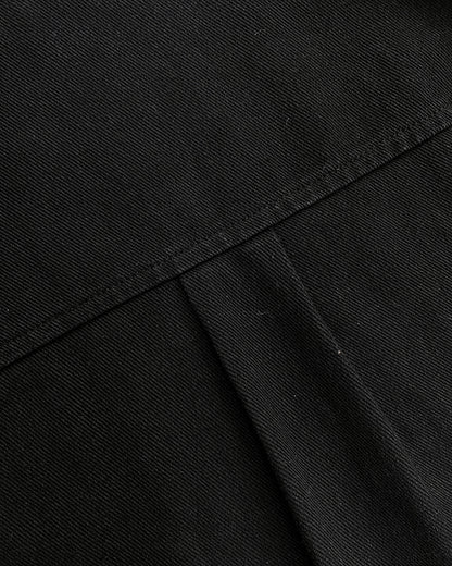 Contrast Sequin Long Sleeve Jacket Top Button Front Raw Hem Loose Fit Shacket