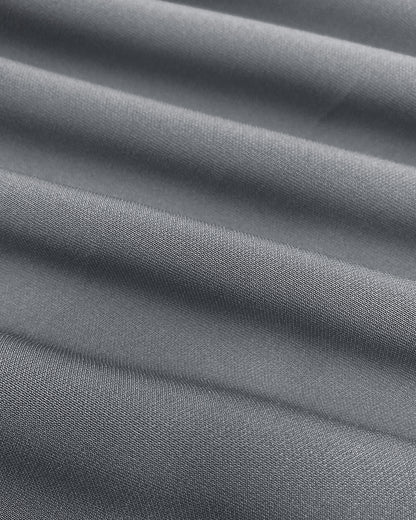 High Waist Zipper Fly Elastic Back Waist Trousers Casual Wide Leg Pants