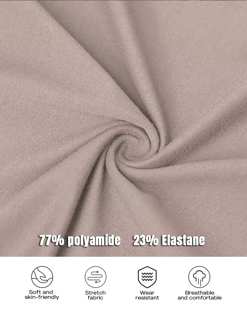 ChicMe ContourX 2-Pack Crewneck Short Sleeve Tee Slim Fit Basic T-Shirts