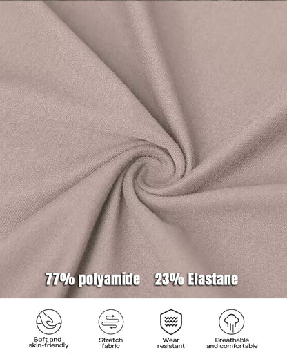 ChicMe ContourX 2-Pack Crewneck Short Sleeve Tee Slim Fit Basic T-Shirts