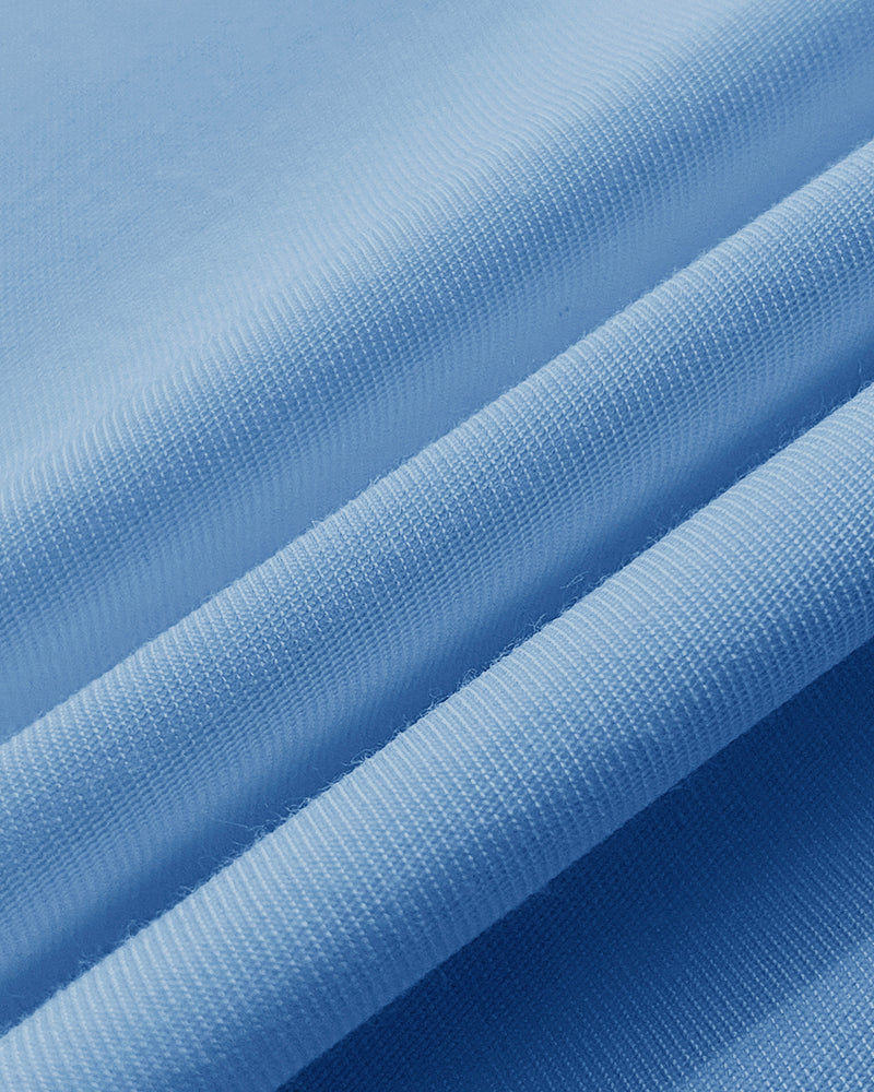 2 Pieces Outfit Turn-down Collar Cap Sleeve Button Front Tied Detail Top and Casual Zipper Fly Elastic Back Waist Wide-Leg Pants Set