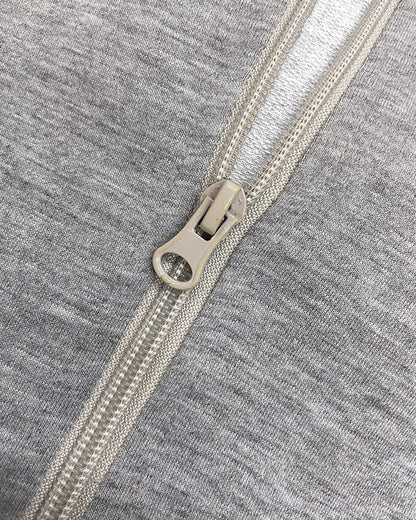 2 Piece Open Front Long Sleeve Hooded Top Drawstring Cuffed Pants Lounge Outfit Tracksuit Set