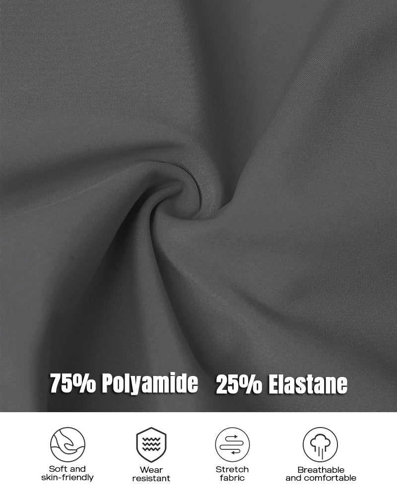 Tummy Control Butt Lifting Active Shorts High Waist Flap Pocket Workout Bermuda Cargo Running Shorts