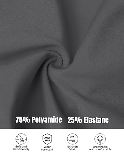 Tummy Control Butt Lifting Active Shorts High Waist Flap Pocket Workout Bermuda Cargo Running Shorts