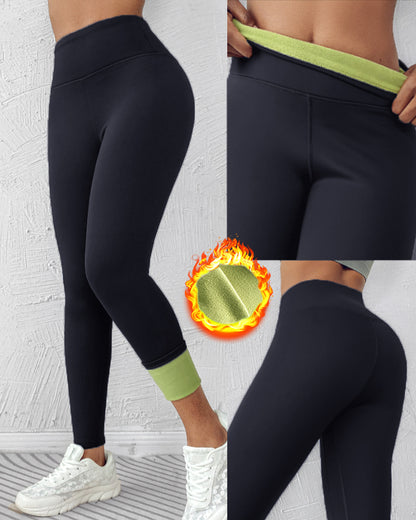 ChicMe ShapeLift Fleece Lined Active Pants Thick Soft Tummy Control Termal Warm Winter Shaping Pants