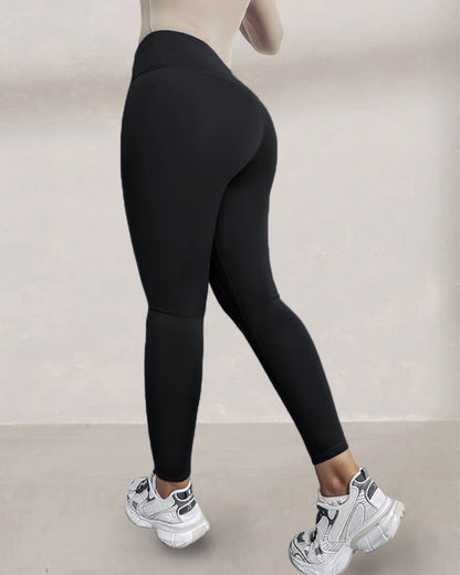 ChicMe ShapeLift Fleece Lined Active Pants Thick Soft Tummy Control Termal Warm Winter Shaping Pants
