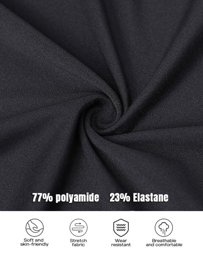 ChicMe ContourX 2-Pack Crewneck Short Sleeve Tee Slim Fit Basic T-Shirts