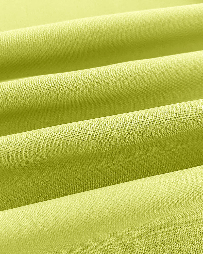 Halter Sleeveless Backless Maxi Dress Casual Shirred Back Side Slit Vacation Dress