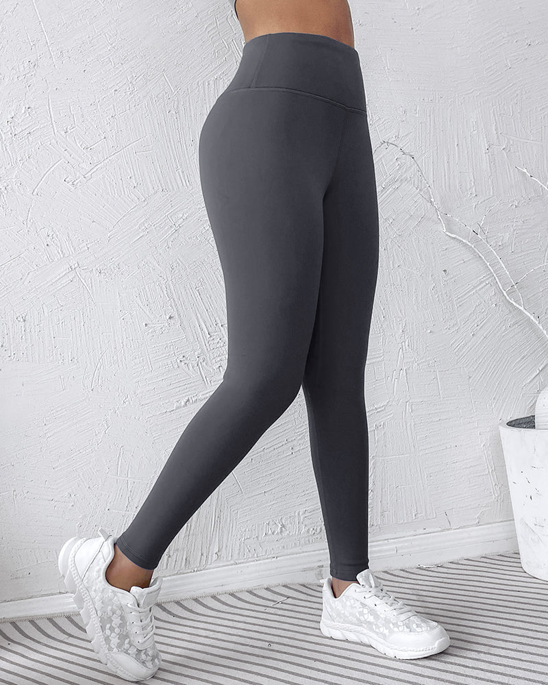 ChicMe ShapeLift Fleece Lined Active Pants Thick Soft Tummy Control Termal Warm Winter Shaping Pants