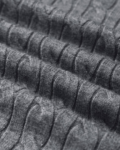 2 Pieces Outfit Long Sleeve Crop Drawstring Hoodie Top And Elastic Waist Slim Fit Pants Set Casual Cable Kint Set