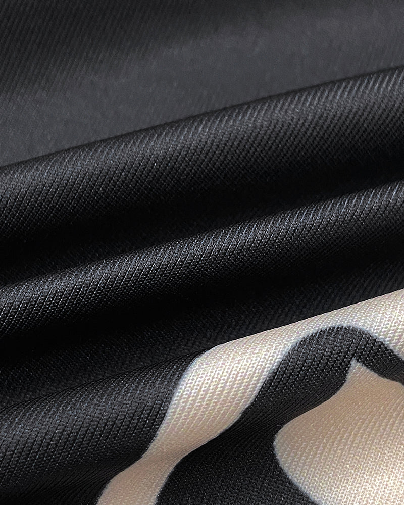 Floral Print Baseball Collar Long Sleeve Casual Jacket