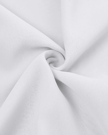 U-Neck Thick Strap Tank Contrast Lace Tied Detail Top