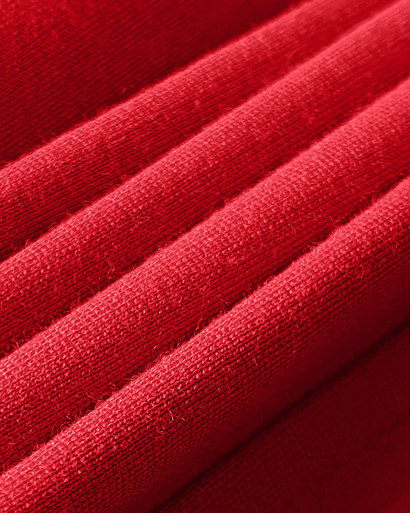 3D Flower Decor Round Neck Puff Sleeve Bodycon Dress Casual Ruched Slit Zipper Back Work Dress