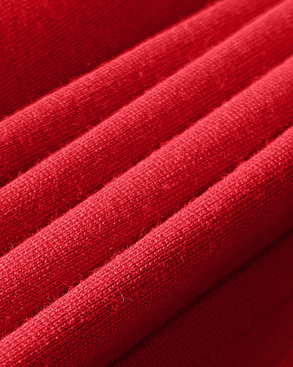 3D Flower Decor Round Neck Puff Sleeve Bodycon Dress Casual Ruched Slit Zipper Back Work Dress