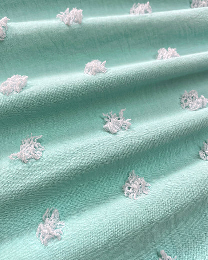 Polka Dot Bandeau Sleeveless Shirred Rompers Casual Button Decor Tied Detail Short Jumpsuit