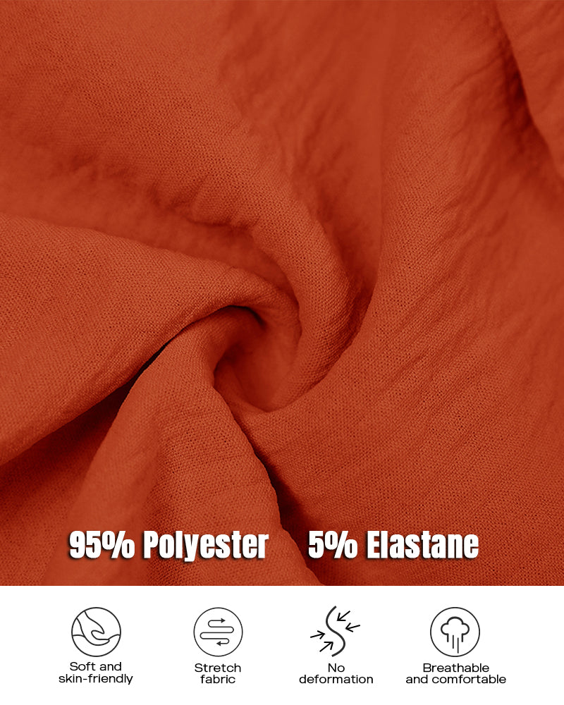 Button Down Shirt Dress Roll Tab Sleeve Side Drawstring Mini Dresses