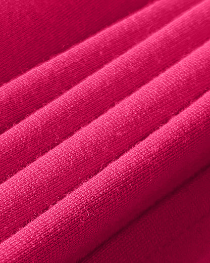 3D Flower Decor Round Neck Puff Sleeve Bodycon Dress Casual Ruched Slit Zipper Back Work Dress