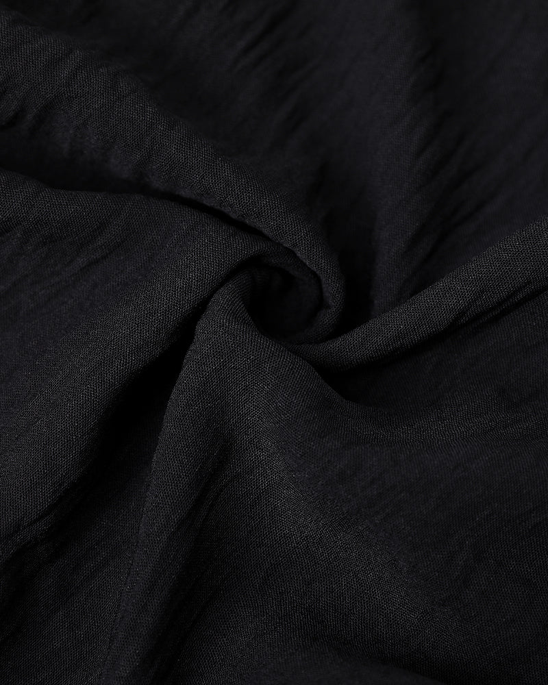 Off Shoulder Frill Hem Tied Detail Jumpsuit