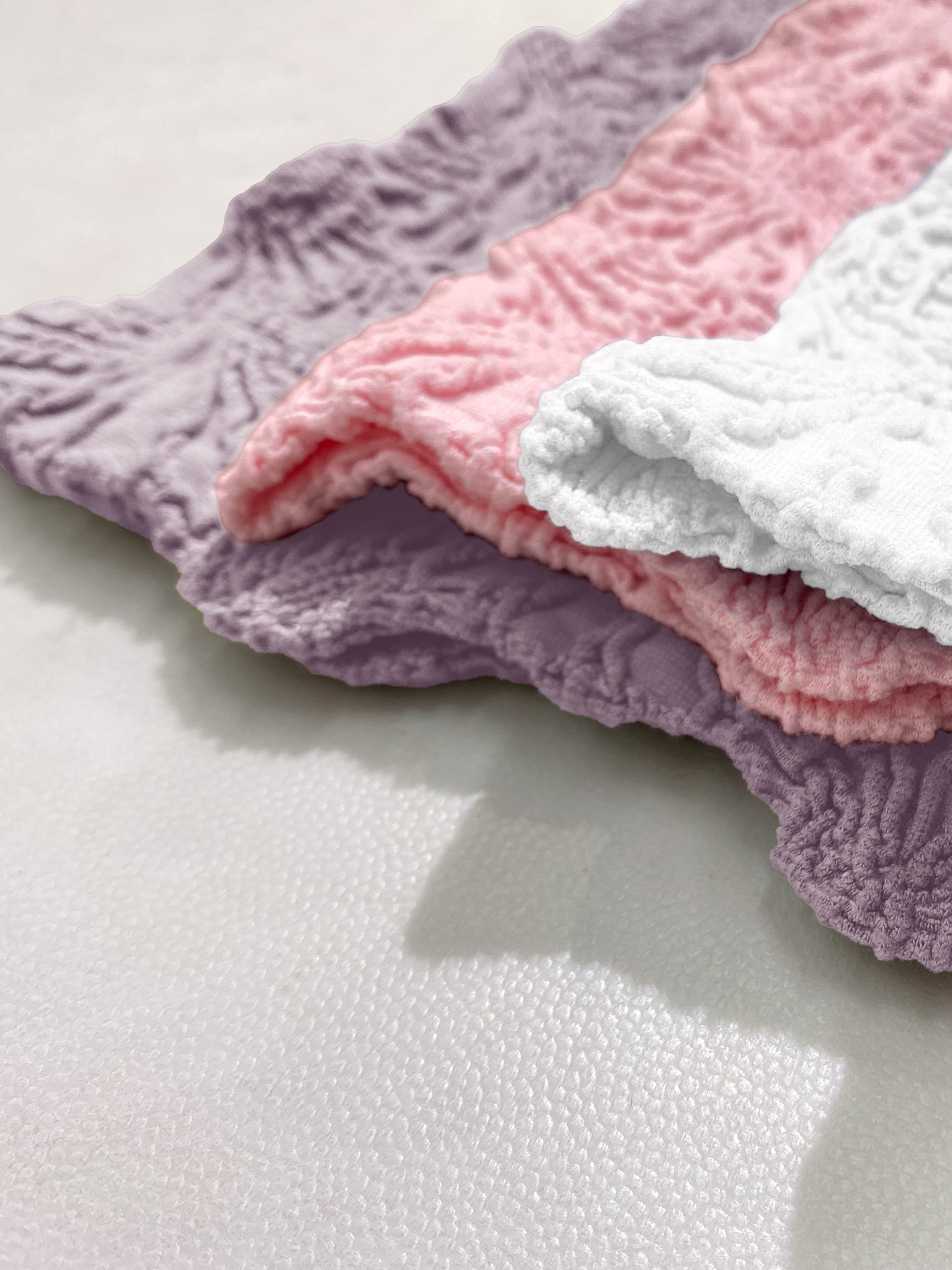 3-Pack Wide Strap Tank Tops Lettuce Trim Cami Tops with Floral Jacquard