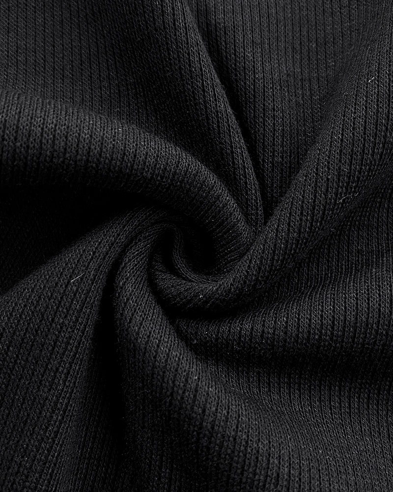 Chain Decor Lace Up V Neck Short Sleeve T-Shirt Casual Rhinestone Patch Slim Fit Top