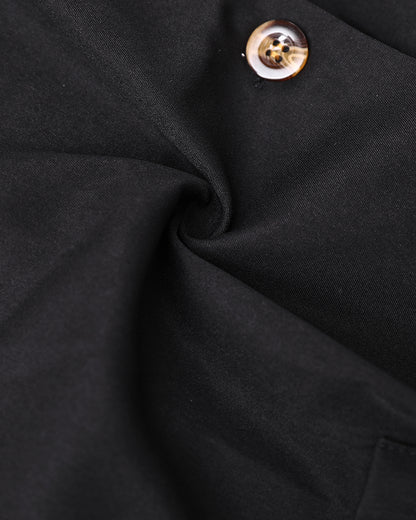 2 Pieces Outfit V-Neck Sleeveless Button Front Vest and Zipper Fly Colorblock Elastic Back Waist Shorts Set Casual Blazer Set