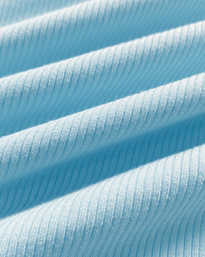 Scoop Neck Spaghetti Strap Ribbed Top Casual Sleeveless Slim Fit Tank