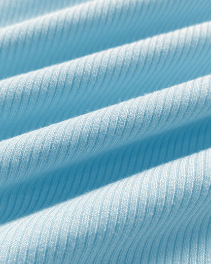 Scoop Neck Spaghetti Strap Ribbed Top Casual Sleeveless Slim Fit Tank