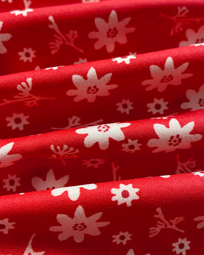 Floral Print Square Neck Thick Strap Tied Detail Romper Casual Shirred Lace-up Back Slit Skort Romper