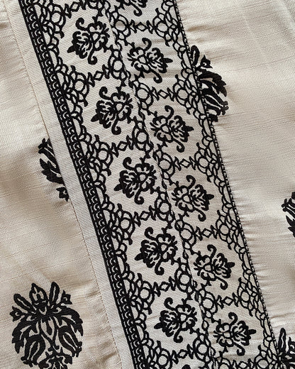 Floral Print V Neck Long Sleeve Blouse Casual Loose Fit Top