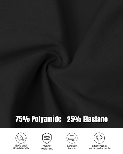 Tummy Control Butt Lifting Active Shorts High Waist Flap Pocket Workout Bermuda Cargo Running Shorts