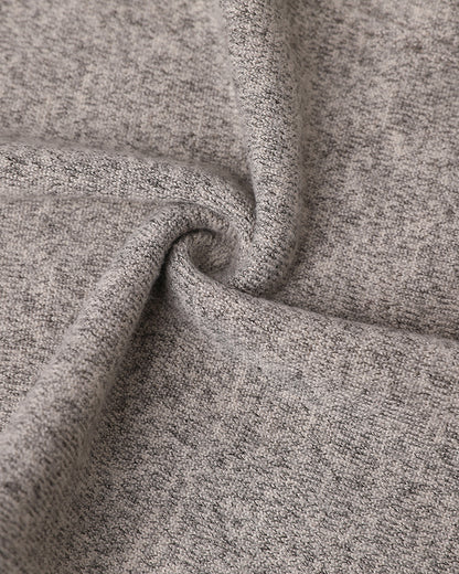 2 Pieces Outfit Mock Neck Long Sleeve Button Decor Slit Mid-Length Top and Stretchy Drawstring High Waist Slim Fit Pants Set