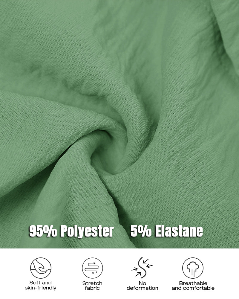 Button Down Shirt Dress Roll Tab Sleeve Side Drawstring Mini Dresses