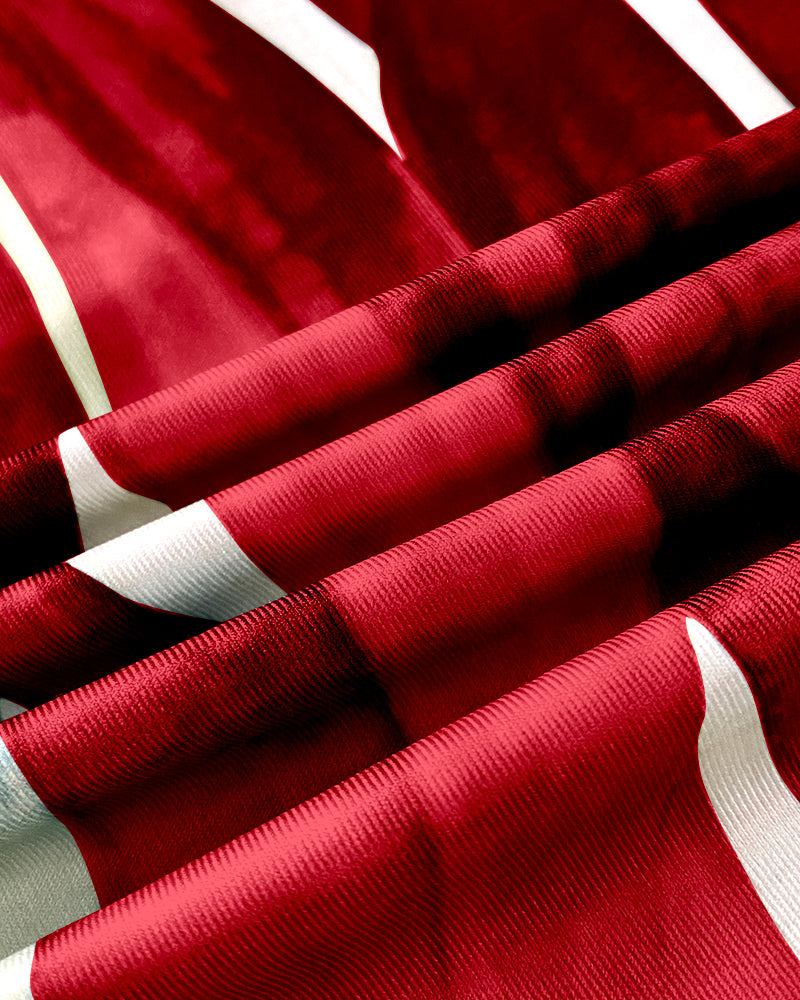 Plants Print Square Neck Thick Strap Maxi Dress Casual Slim Fit Side Slit Vacation Dress with Pockets