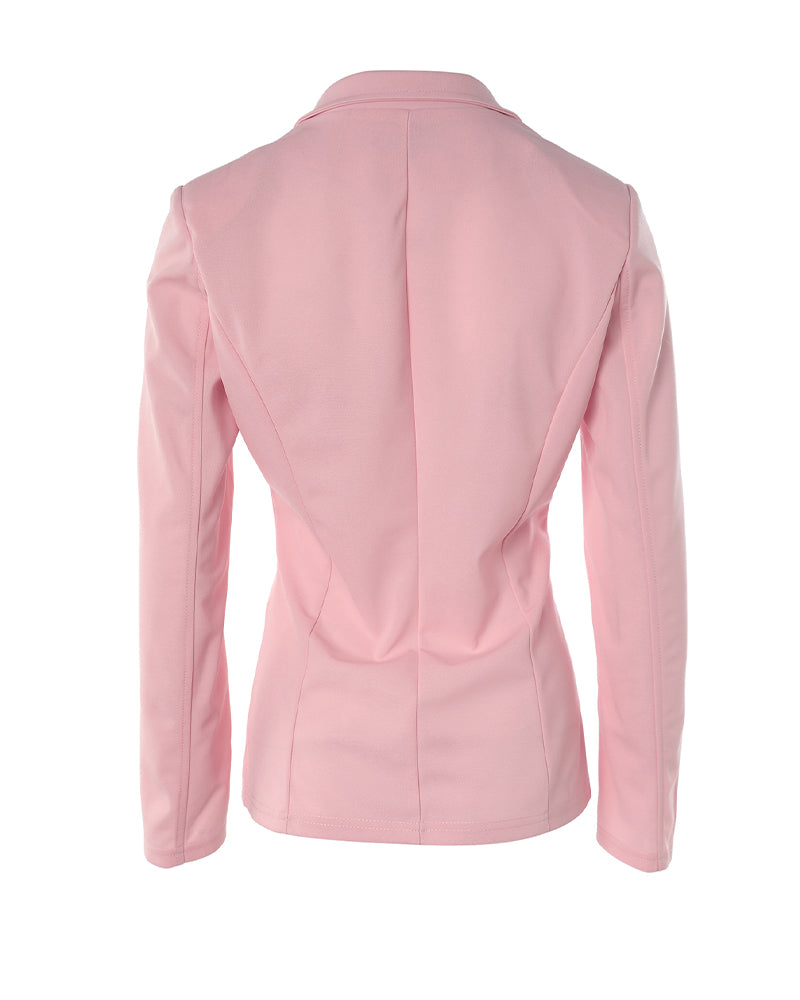 Stand Collar Frog Front Button Long Sleeve Fake Pockets Coat Casual Jackets