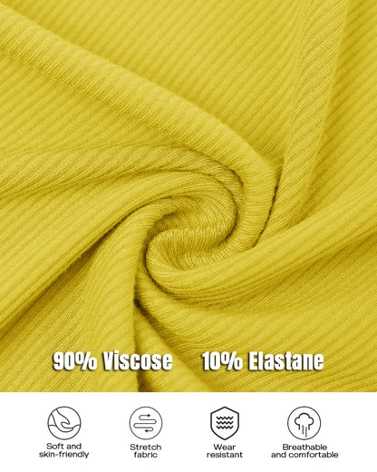 O-Neck Sleeveless Basic Slim Fit Skinny Tank Casual Top(Without Pads)