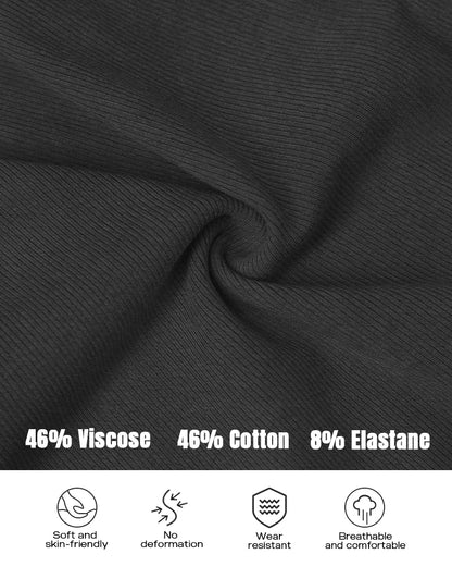 Ribbed U-Neck Yoga Romper Workout One Piece Seamless Tank Top Jumpsuit