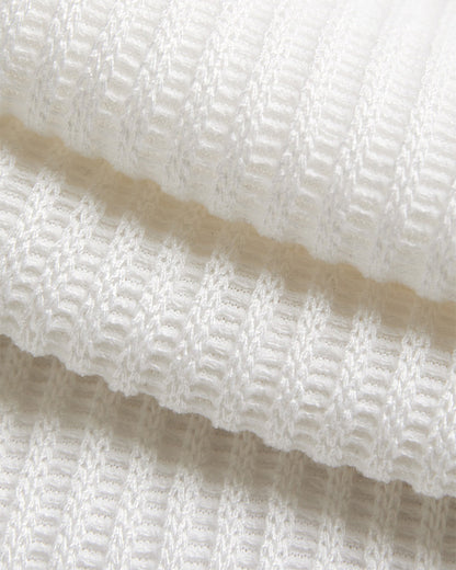 Long Sleeve Knit Ribbed Spliced Button Front Drawstring Hoodie Jacket Casual Drop Shoulder Pocket Design Asymmetrical Hem Coat